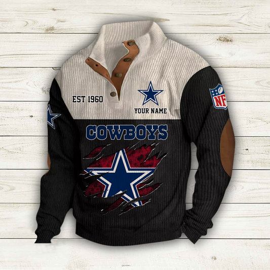 DAL x NFL Custom Name Sport Sweatshirt DatND DVT