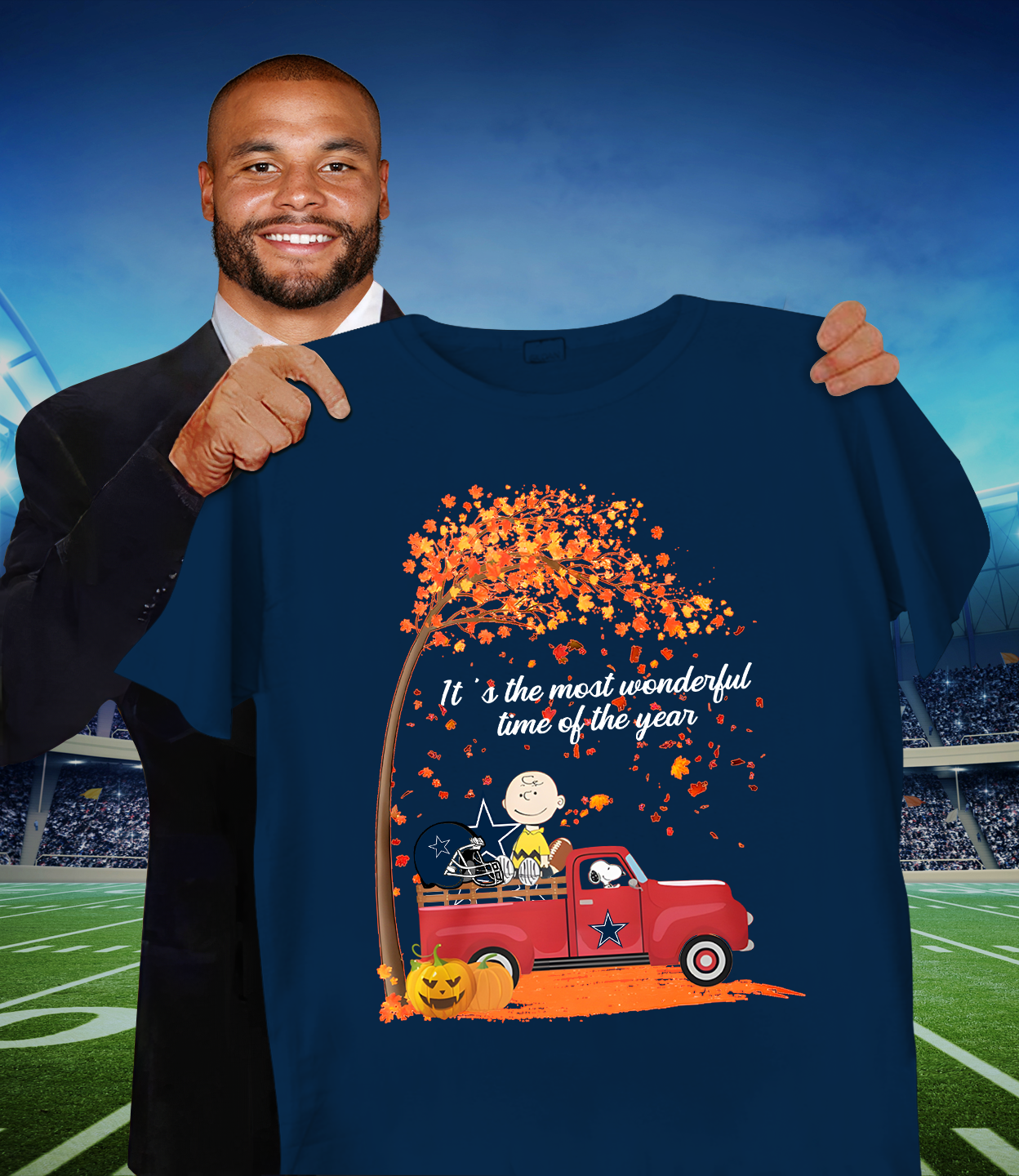 DAL x NFL It's The Most Wonderful Time Of The Year DATND TANTD