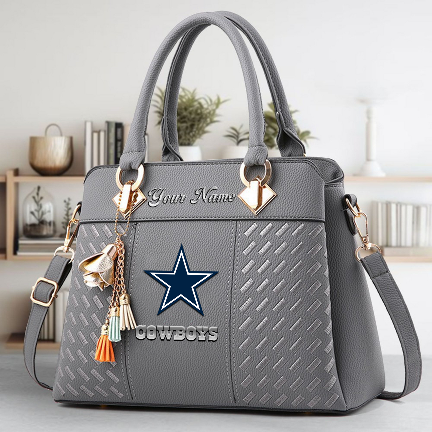 DAL x NFL Leather Bag DATND TANTD