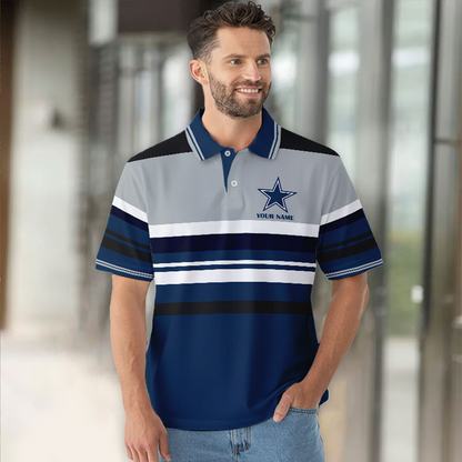 DAL x NFL New Style Men Short Sleeves Polo Shirt DatND DVT