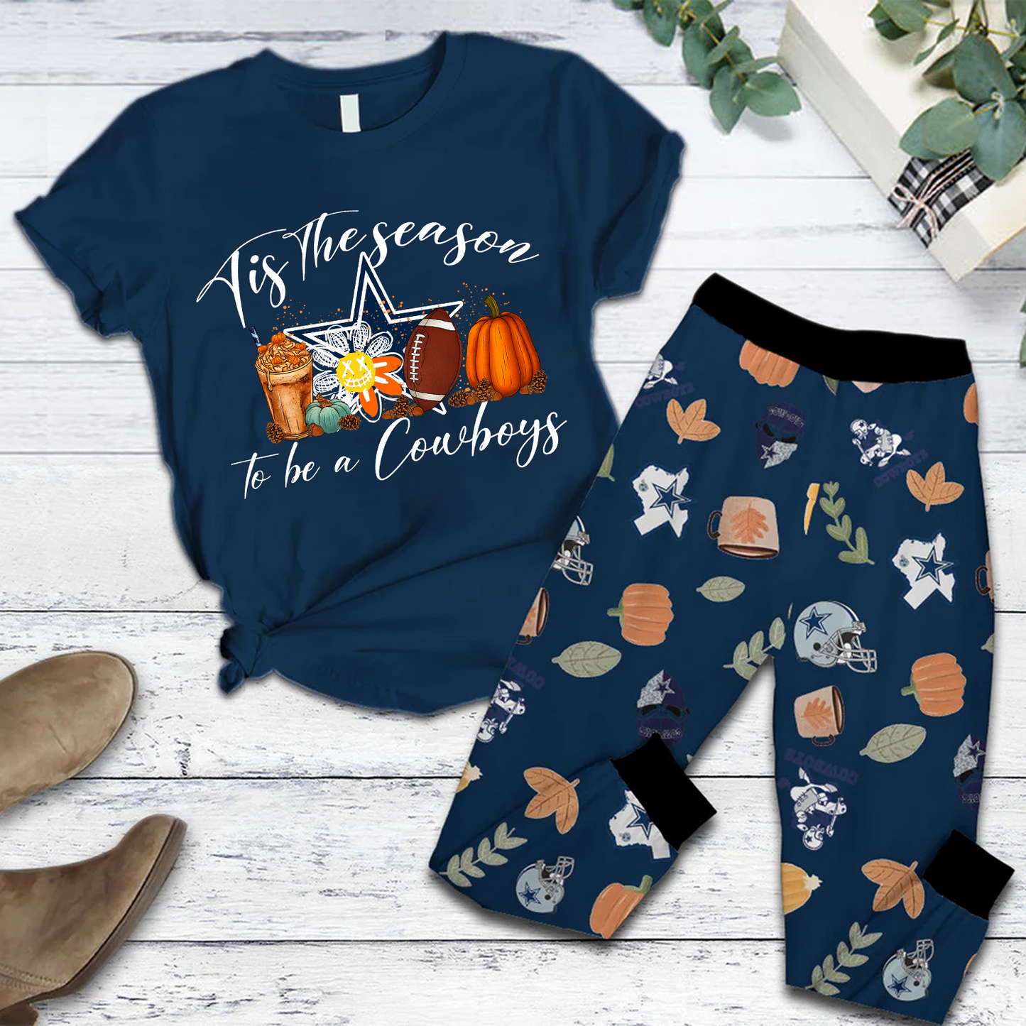 DAL x NFL Pajama Set TUANND TANTD