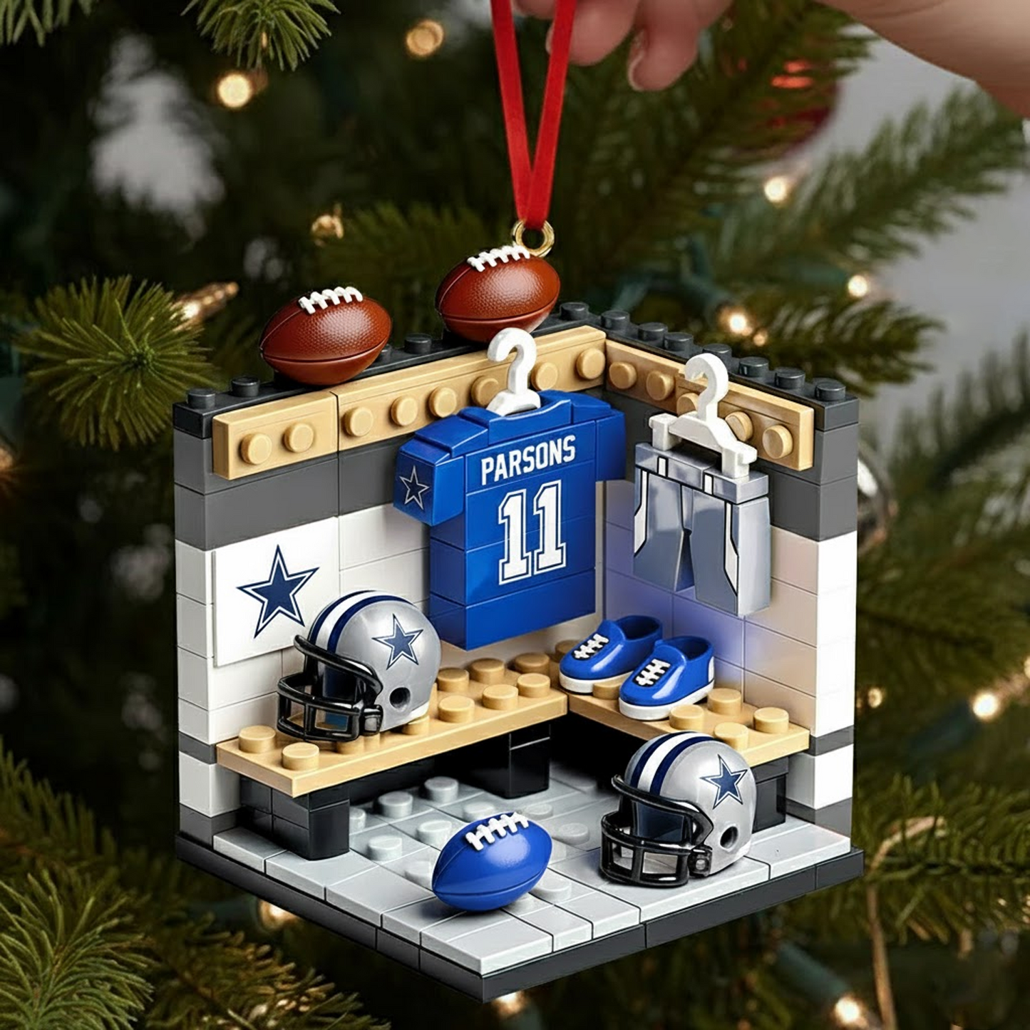 DAL X NFL Sport Lover Ornament - Personalized Gift For Sport Lover Christmas Ornament NAK THUONGNH