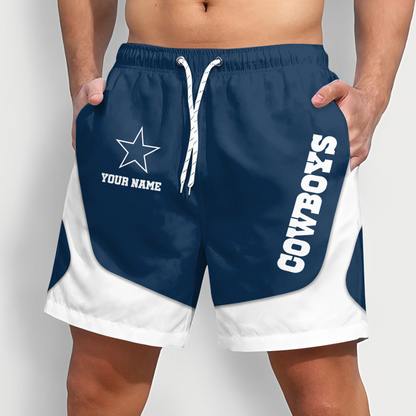 DAL x NFL Team Special Short Pants For Men Custom Name Gifts DATND TANTD25
