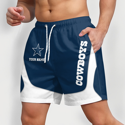 DAL x NFL Team Special Short Pants For Men Custom Name Gifts DATND TANTD25