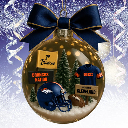 DB  NFL Acrylic Ball Ornament - Best Gift For Fans DDT CTND