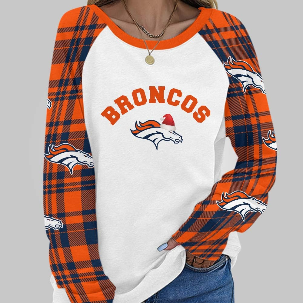 DB Premium NFL Cozy Round Neck Raglan Sleeve Sweatshirt DDT CTND