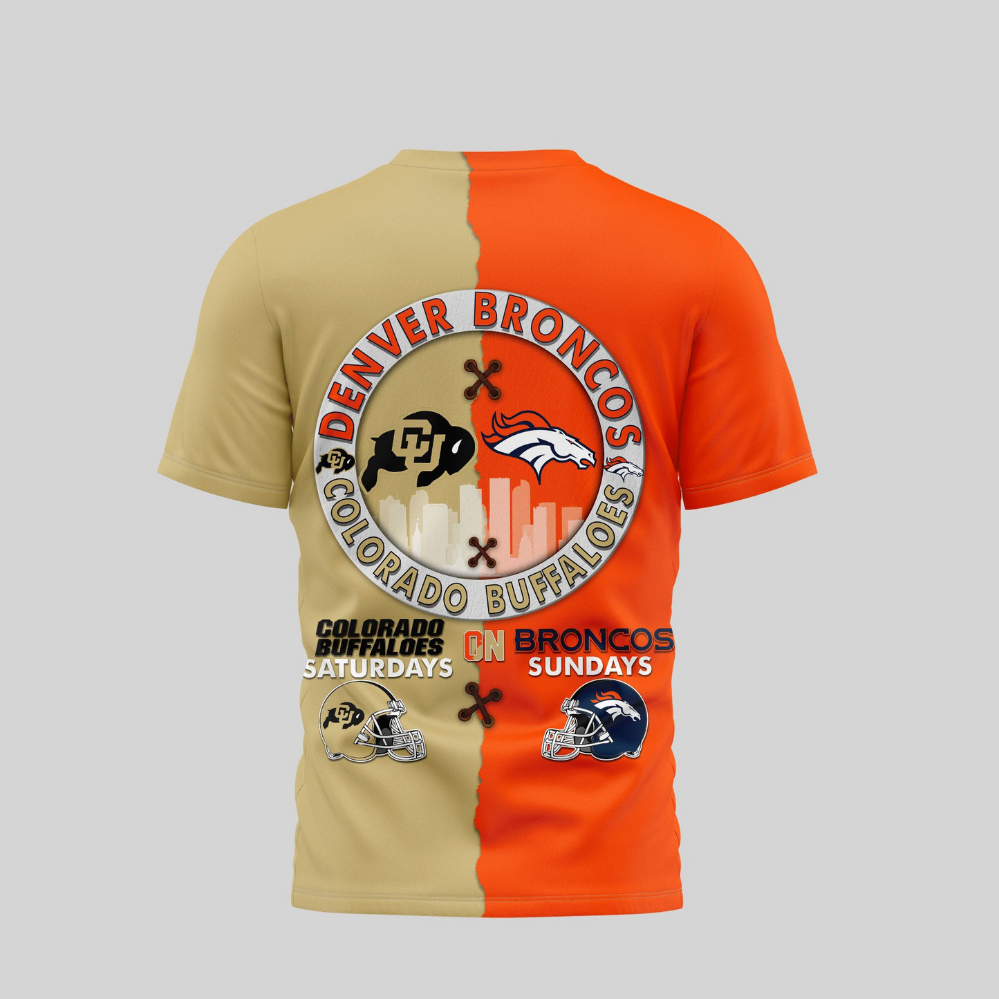 DB Premium NFL x NCAA 3D T-shirt DDT NTL