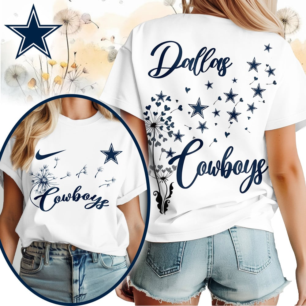 DC Premium NFL Dandelion Flower Women Shirt DDT CTND