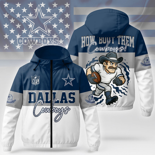 DC Premium NFL Fan Pride Windbreaker Jacket DDT NTL