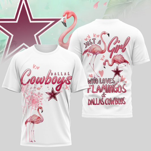 DC Premium NFL Flamingo 3D Shirt DDT NTL