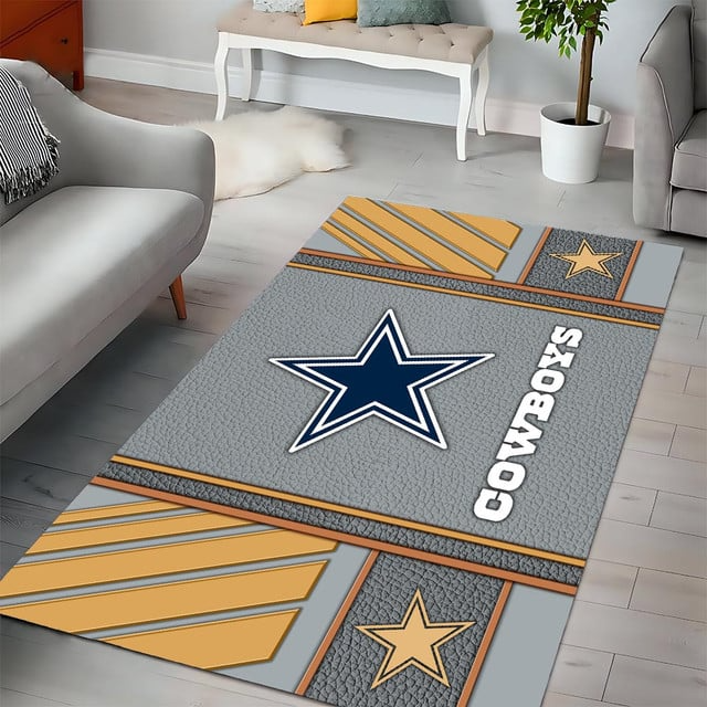 DC Premium NFL Golden Stride Rug Carpet DDT HLPHUONG