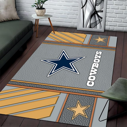 DC Premium NFL Golden Stride Rug Carpet DDT HLPHUONG