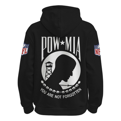 DC Premium NFL Pow Mia Hoodie DDT CTND
