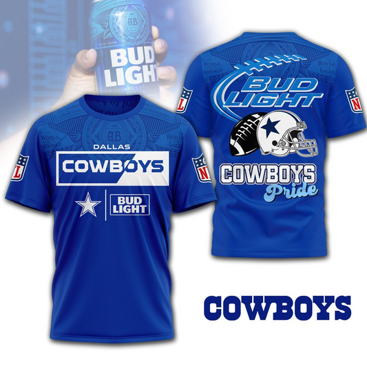 DC Premium NFL x Bud Light 3D T-shirt DDT CTND