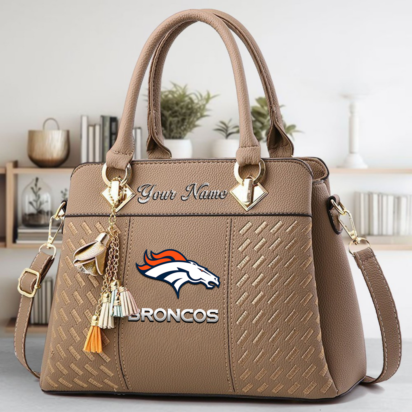 DEN x NFL Leather Bag DATND TANTD