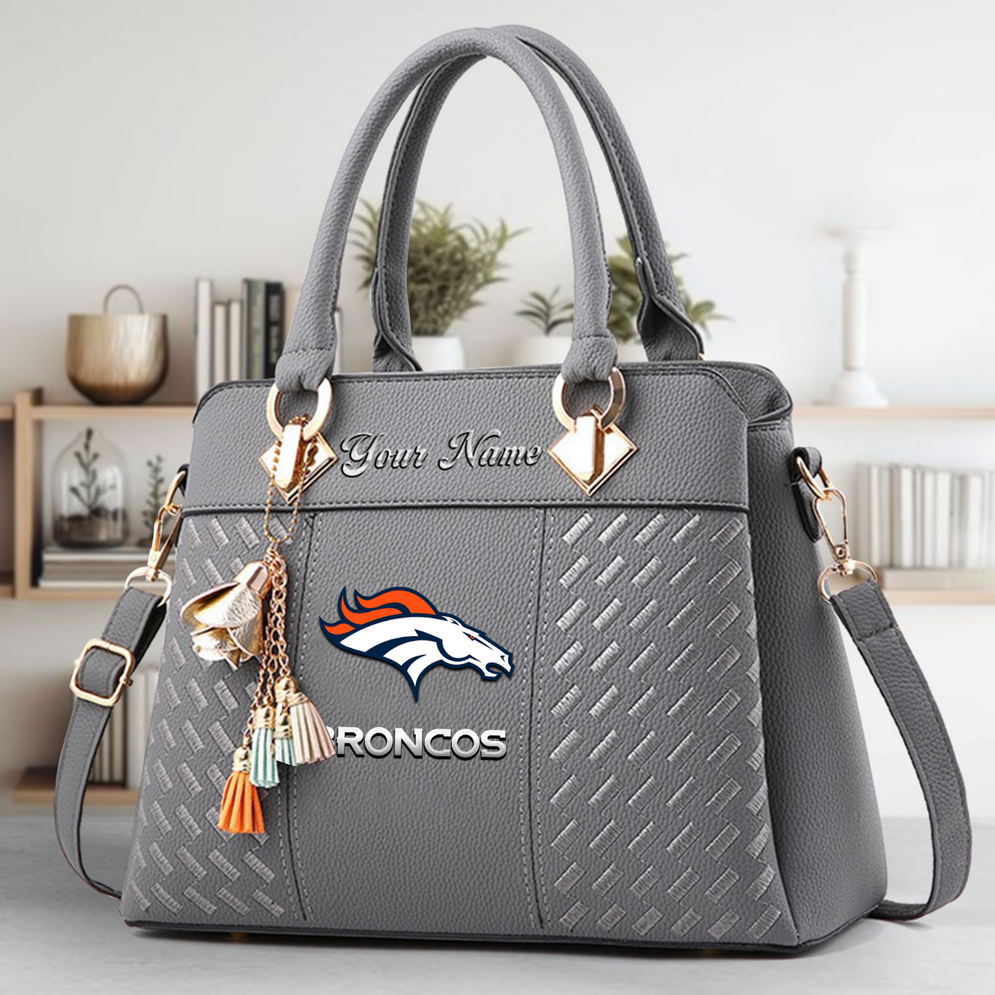 DEN x NFL Leather Bag DATND TANTD