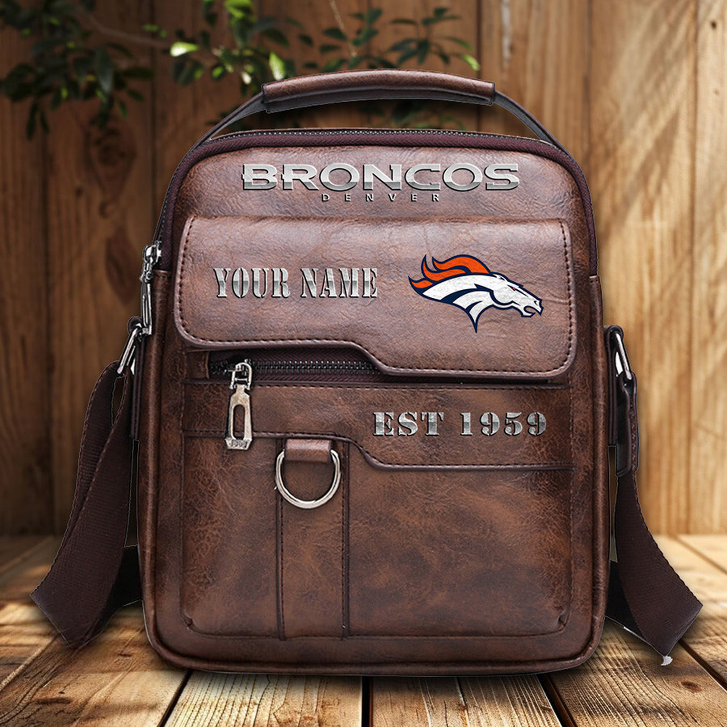 DEN x NFL Leather Handbag DatND ThuongNH