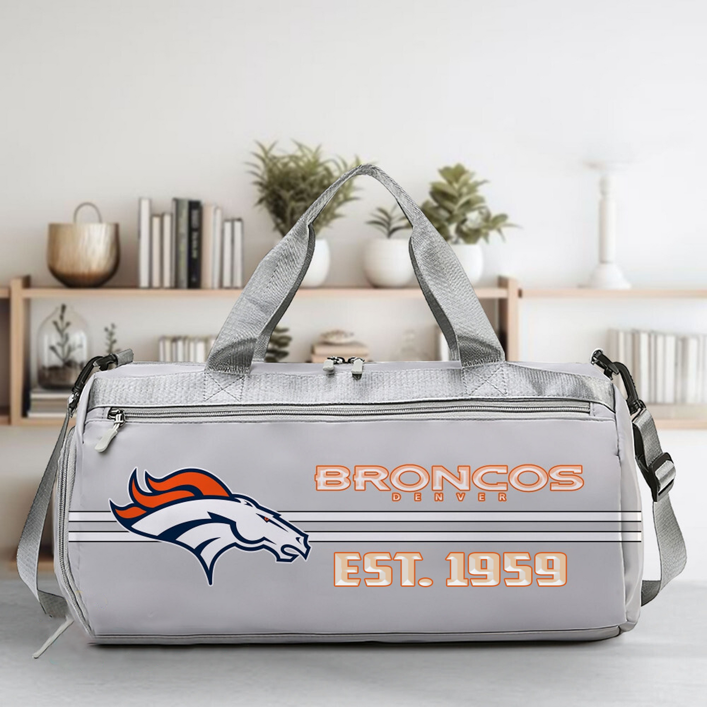 DEN x NFL Sports Fitness Bag DATND TANTD
