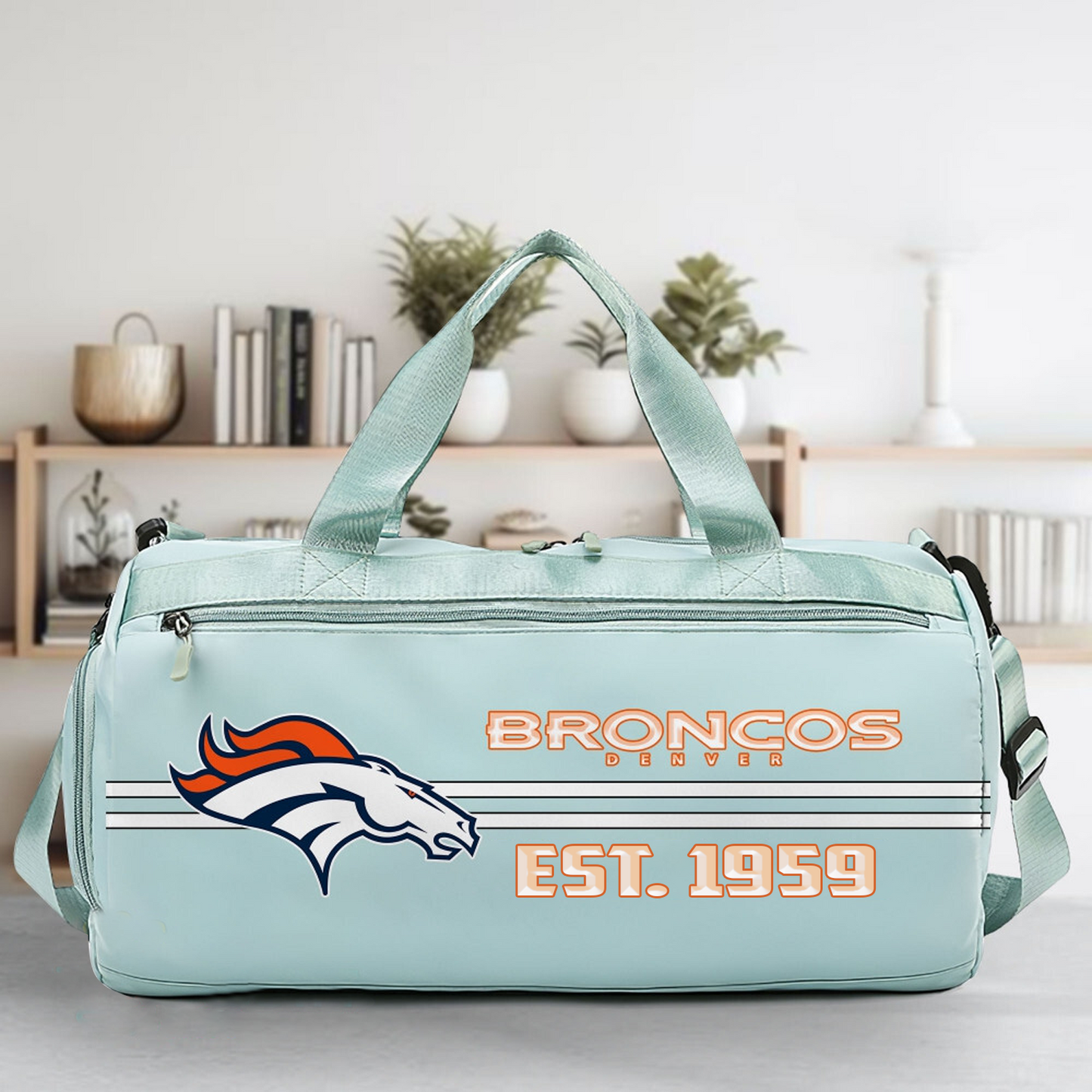 DEN x NFL Sports Fitness Bag DATND TANTD