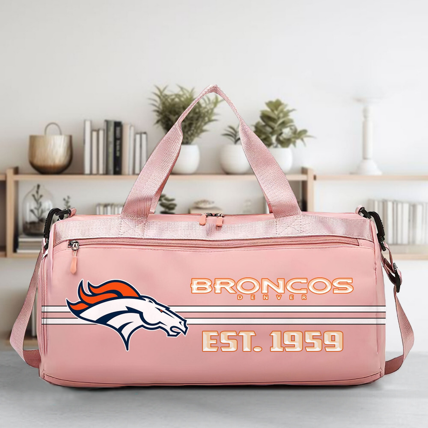 DEN x NFL Sports Fitness Bag DATND TANTD