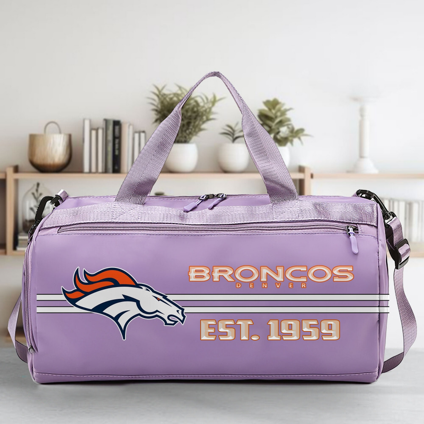 DEN x NFL Sports Fitness Bag DATND TANTD