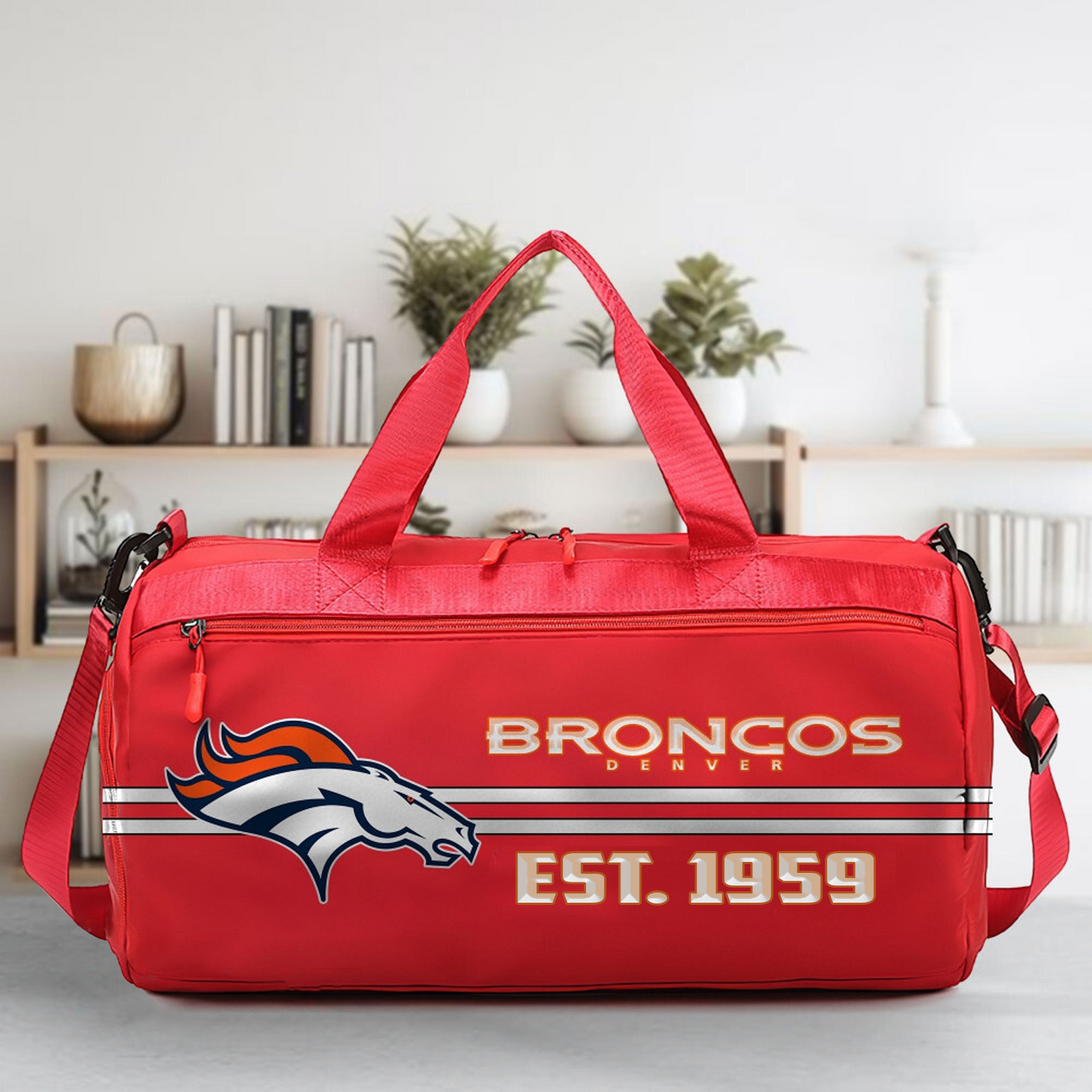 DEN x NFL Sports Fitness Bag DATND TANTD