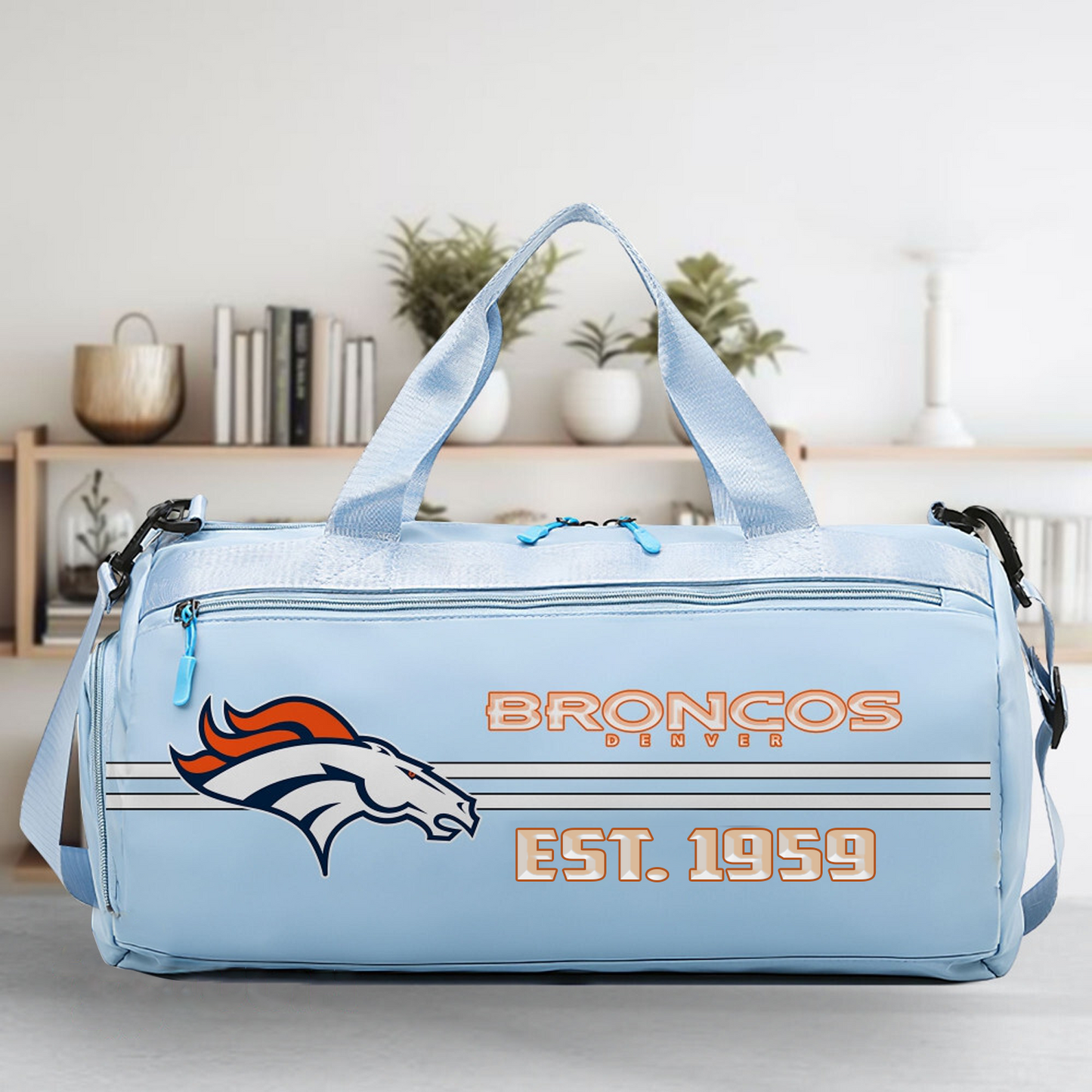 DEN x NFL Sports Fitness Bag DATND TANTD