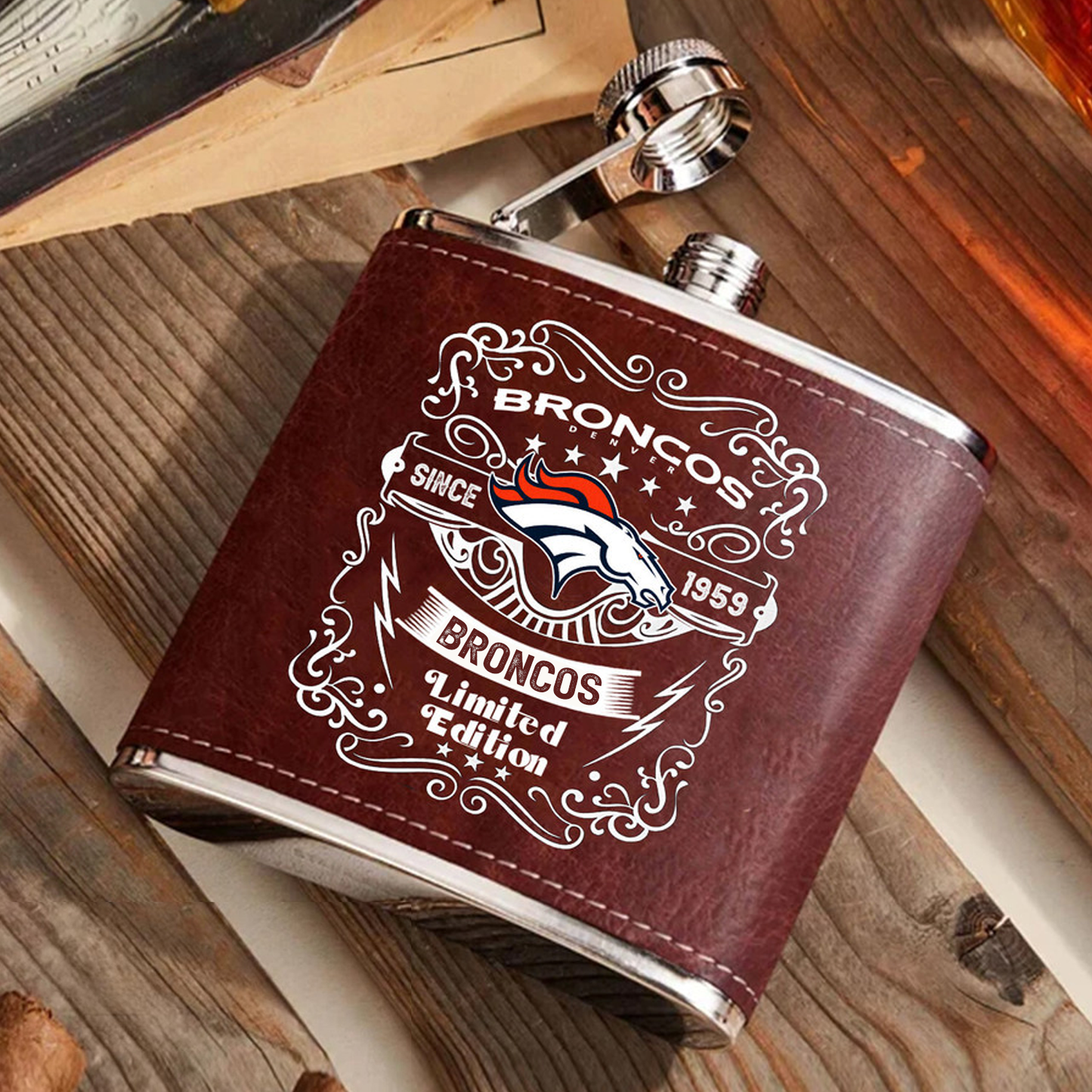 DEN x NFL Stainless Steel Flask DatND ThuongNH