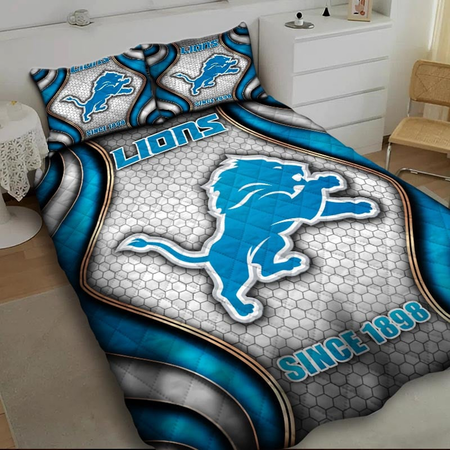 DET x NFL Bedding Set Multicolor V1 DATND TANTD