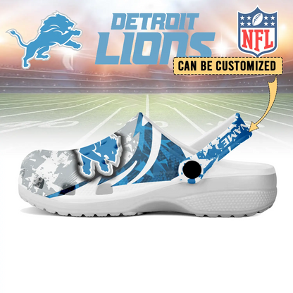 DET x NFL Crocs Crocband Clogs Shoes DatND DVT