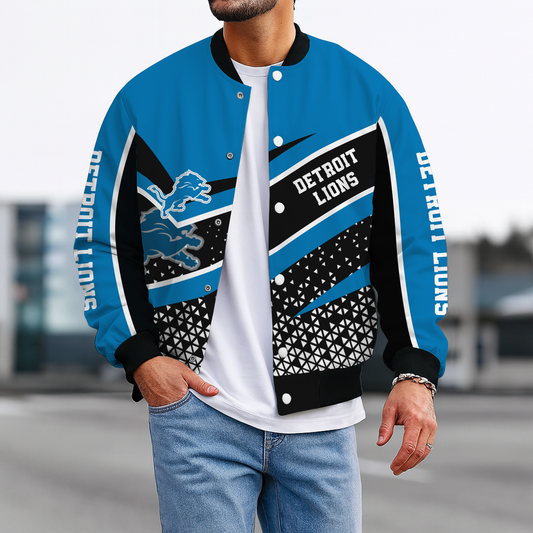 DET x NFL New Baseball Jacket DatND ThuongNH