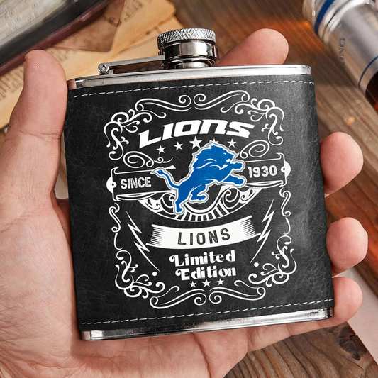 DET x NFL Stainless Steel Flask DatND ThuongNH