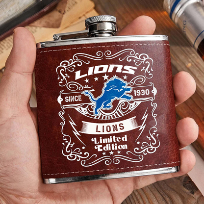 DET x NFL Stainless Steel Flask DatND ThuongNH