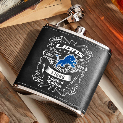DET x NFL Stainless Steel Flask DatND ThuongNH