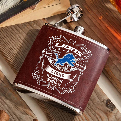 DET x NFL Stainless Steel Flask DatND ThuongNH