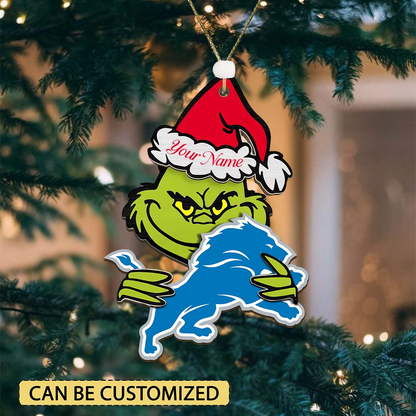 DL NFL x Grin Christmas Ornament DDT HLP