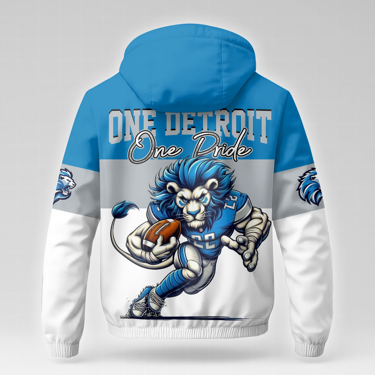 DL Premium NFL Fan Pride Windbreaker Jacket DDT NTL