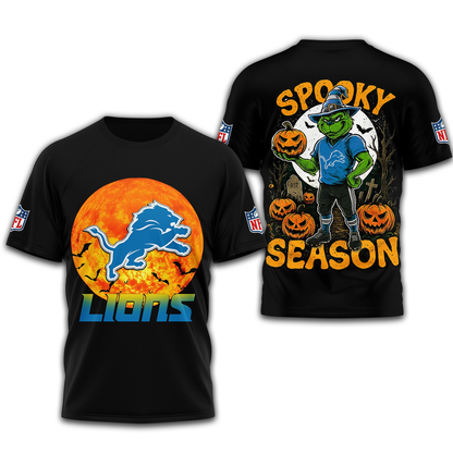 DL Premium NFL Spooky Season 3D Shirt DDT CTND