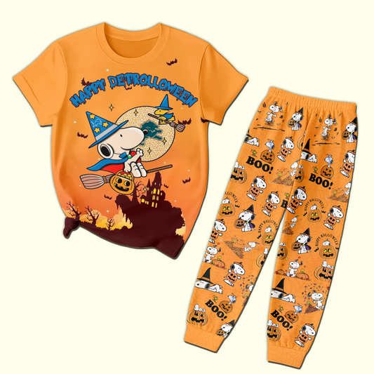 DL x NFL Mistmerch SNP Happy Halloween Pajama Set DDT CTND