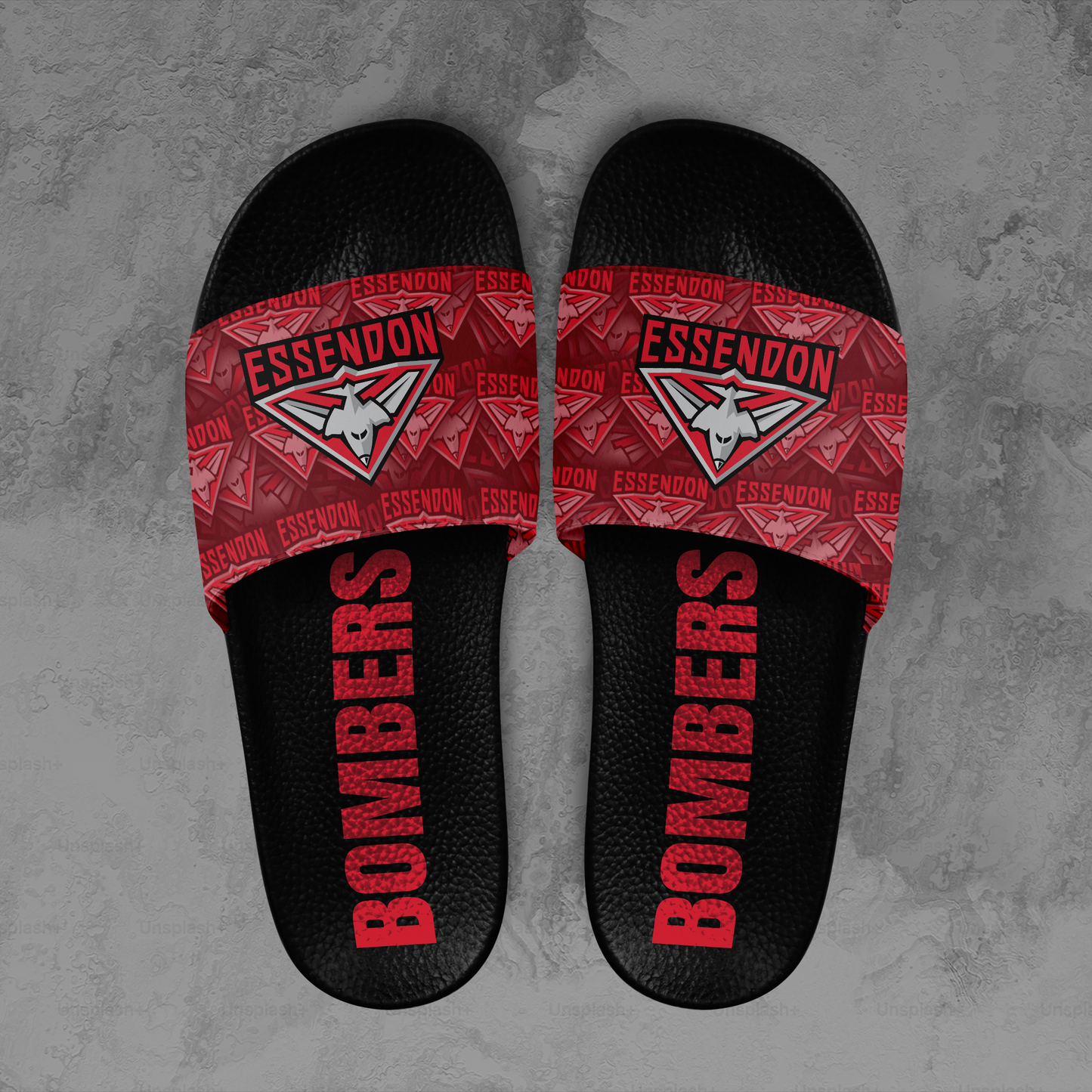 Essendon Bombers 1 AFL 2025 Limited Edition Slide Sandals TM NTA V1