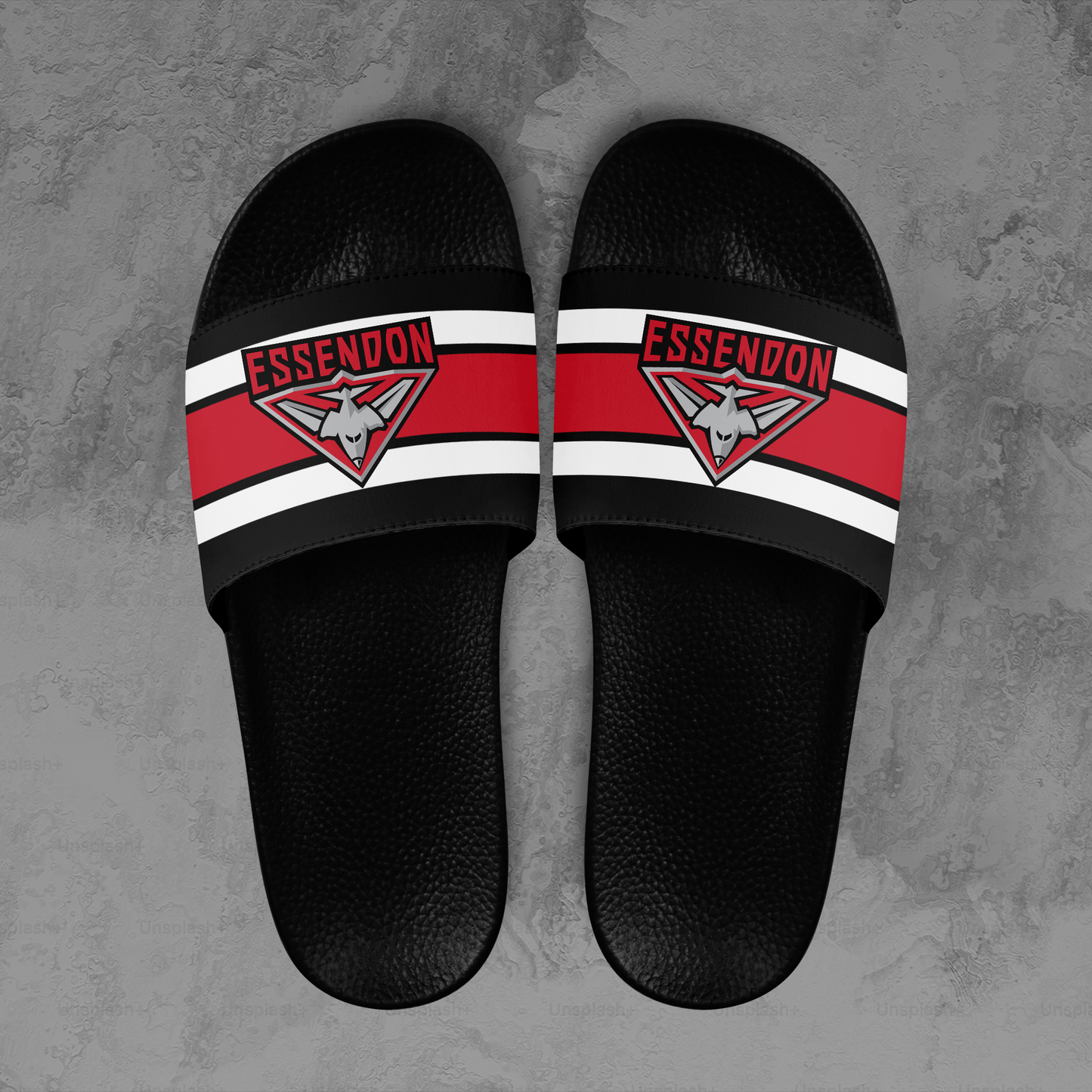 Essendon Bombers 3 AFL 2025 Limited Edition Slide Sandals TM NTA V1