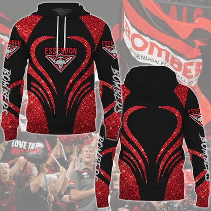 Essendon Bombers AFL 2025 Limited Edition Hoodie TM NTA V4