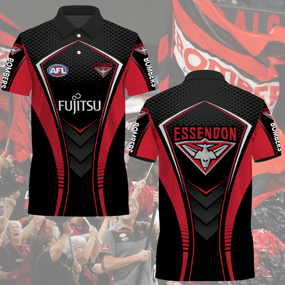 Essendon Bombers AFL 2025 Limited Edition Polo Shirt TM NTA V1