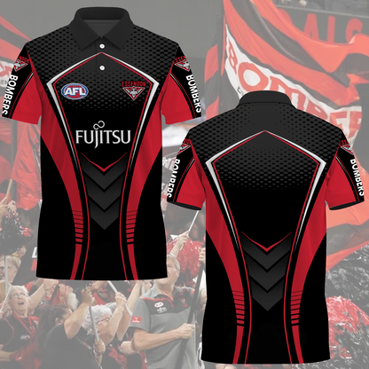 Essendon Bombers AFL 2025 Limited Edition Polo Shirt TM NTA V2