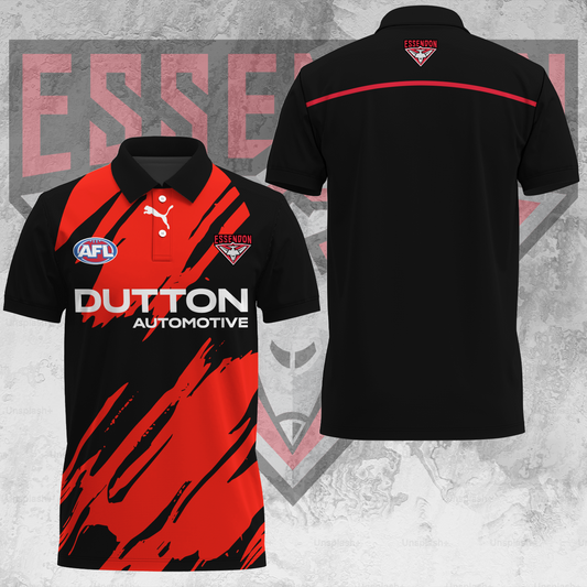 Essendon Bombers AFL 2025 Limited Edition Polo Shirt TM - Super Savings When Buying Combo V2