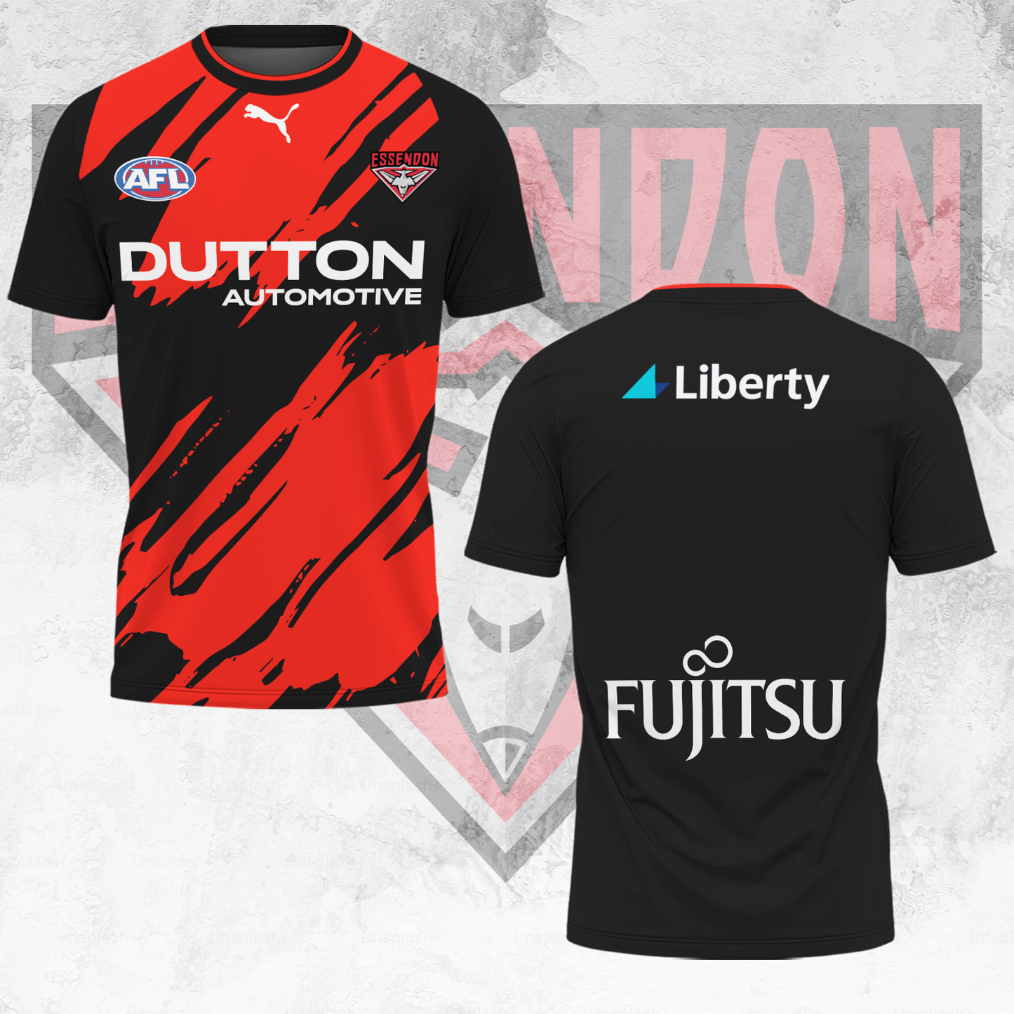 Essendon Bombers AFL 2025 Limited Edition T-Shirt TM - You will save more when you buy the clothes and hat combo V4