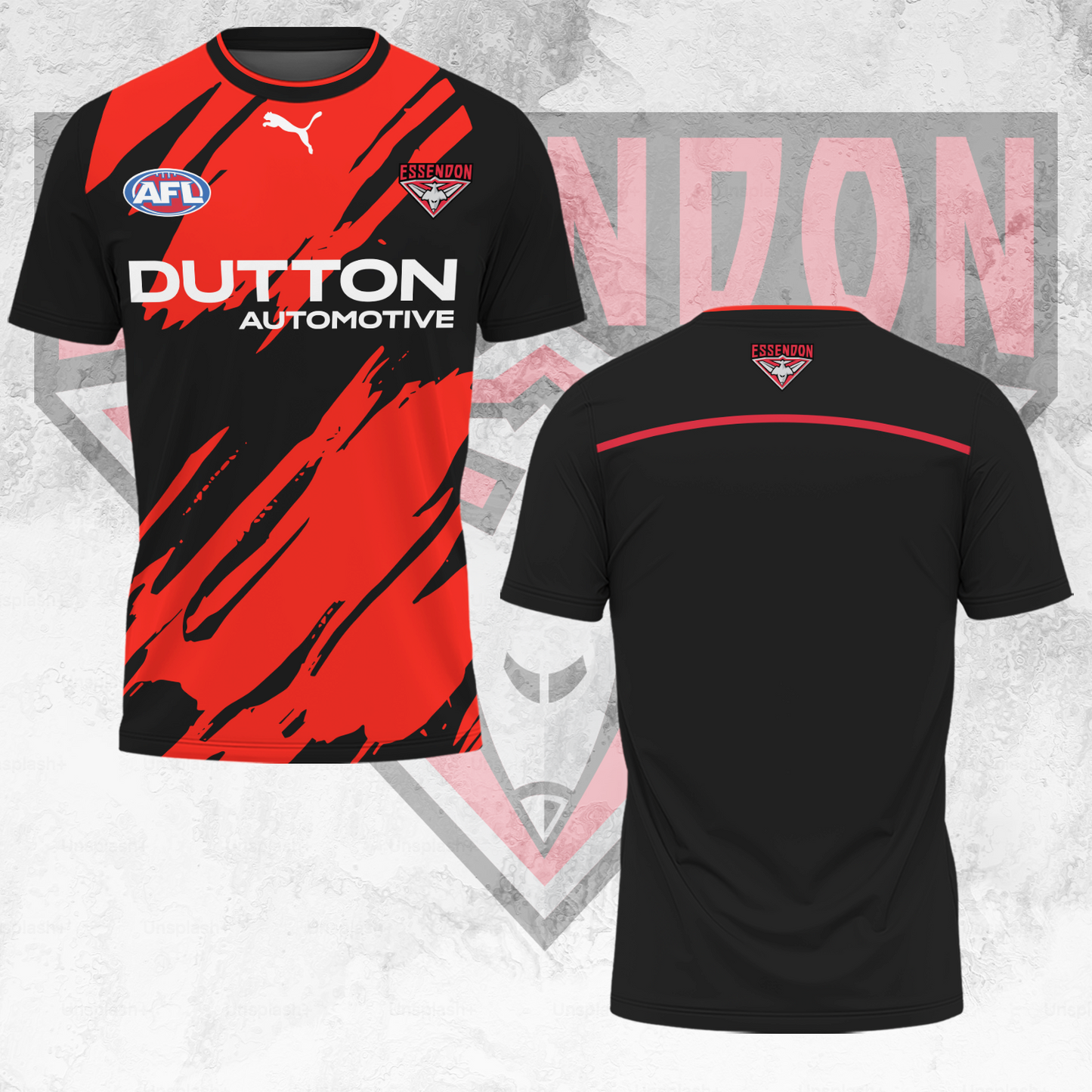 Essendon Bombers AFL 2025 Limited Edition T-Shirt TM - You will save more when you buy the clothes and hat combo V6