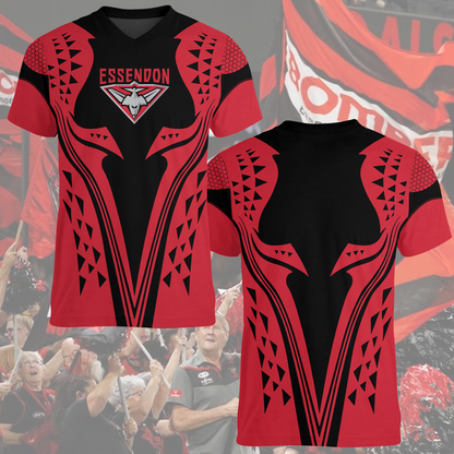 Essendon Bombers AFL 2025 T-Shirt TM NTA V2