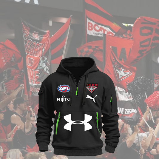 Essendon Bombers AFL 2025 Zipper Hoodie TM NTA V2