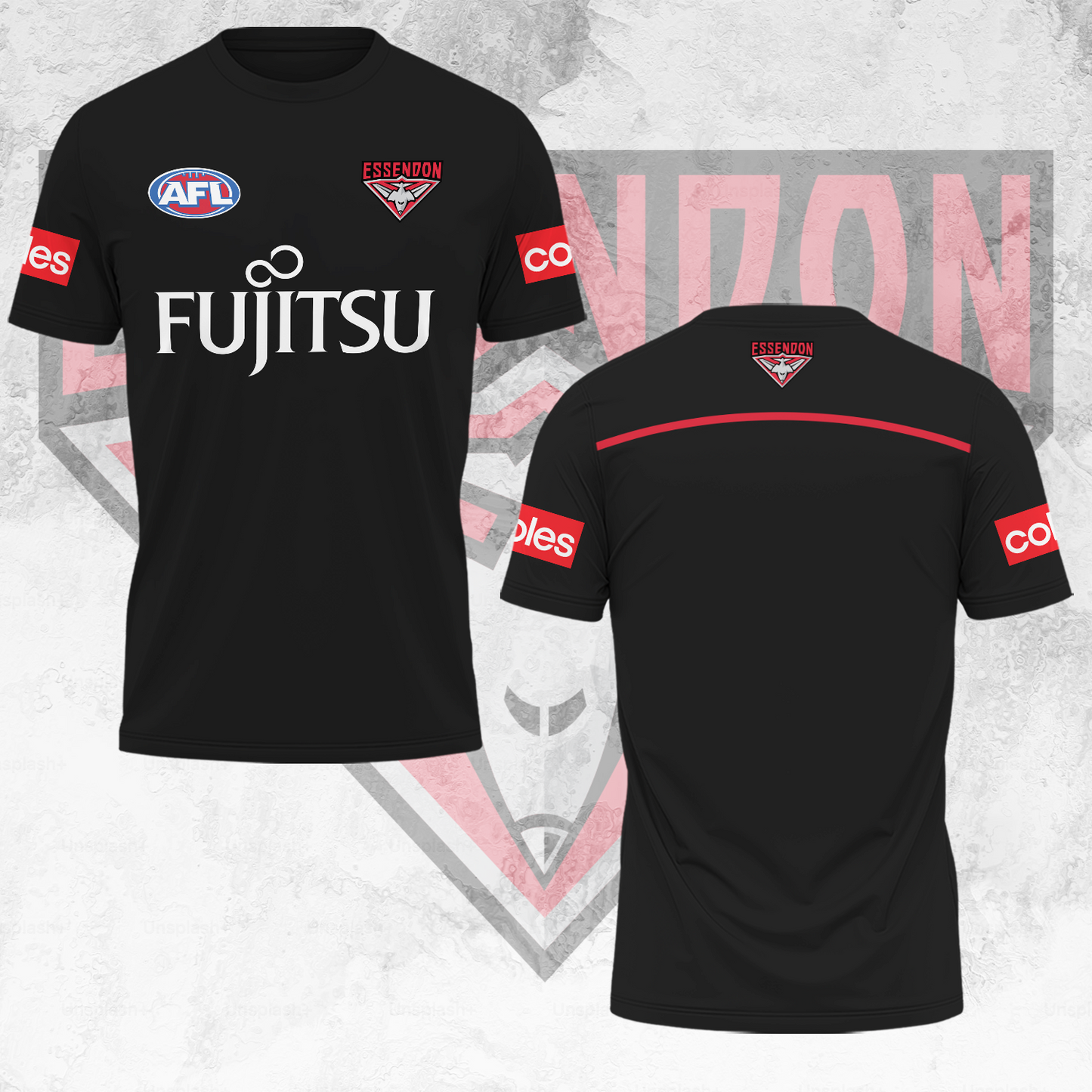 Essendon Bombers AFL Limited Edition T-Shirt TM - You will save more when you buy the clothes and hat combo V2